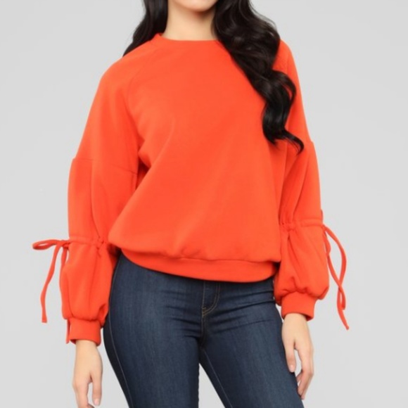 [Sweater] Puffy Orange - Picture 3 of 7